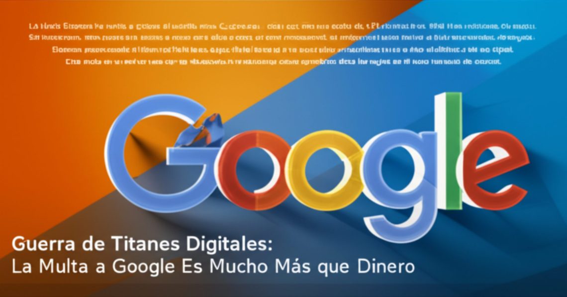 Guerra de Titanes Digitales: La Multa a Google Es Mucho Más que Dinero